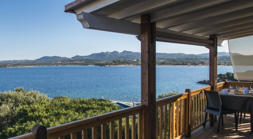 Vista Mare dalla Veranda del Bungalow Seaside Suite