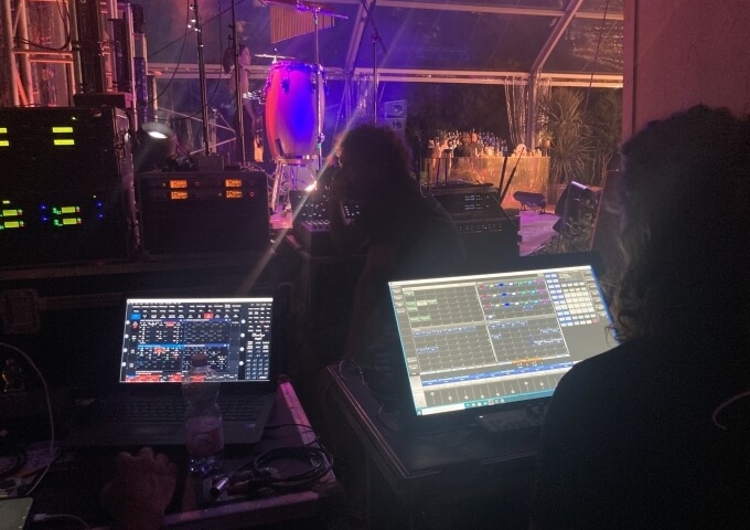Private Event Stage Audio Lights 2