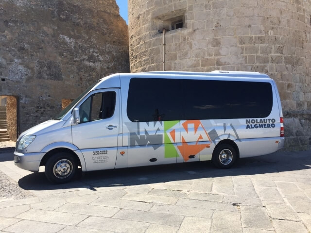 Bus con conducente per 20 persone