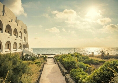 Hotel sul mare a Pantelleria