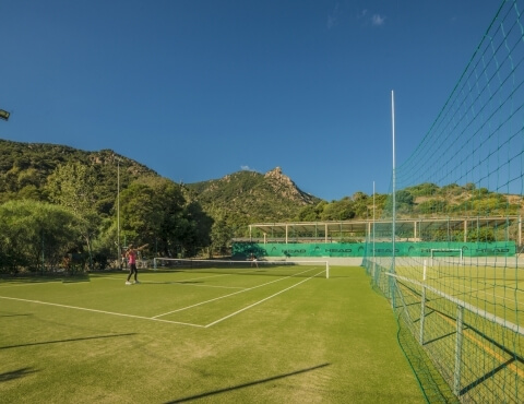 Campo da Tennis del Resort Perdepera