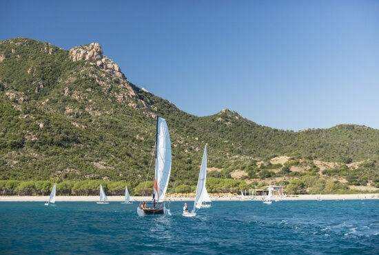 Sailboats at the Perdepera Resort