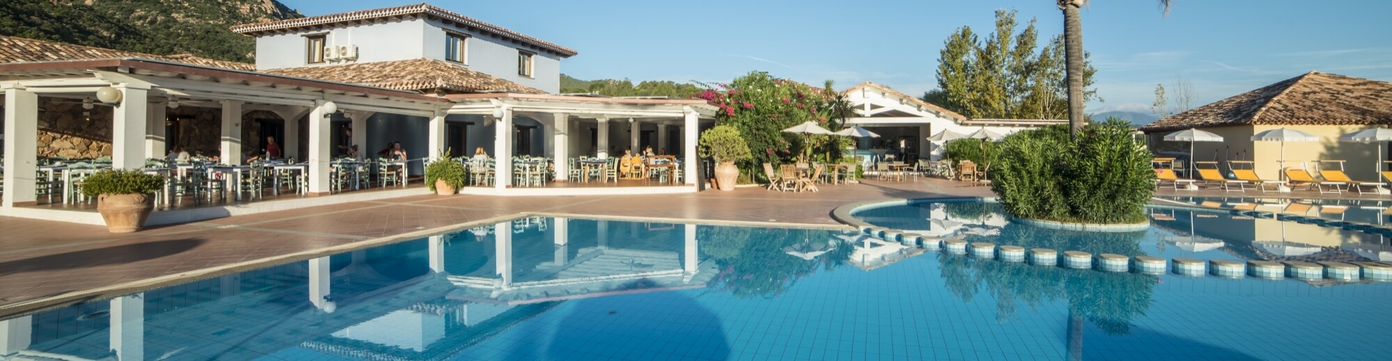 Panoramica della piscina