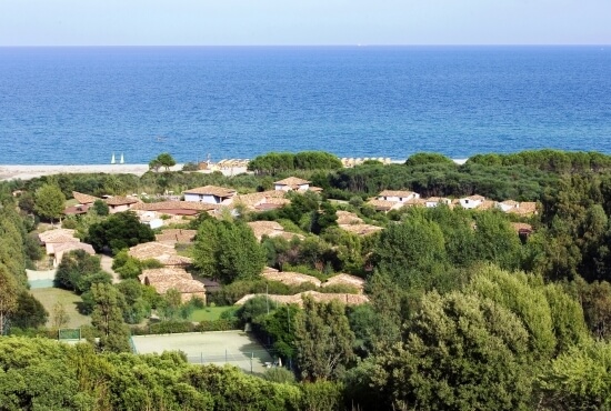 Resort immerso nella natura della Sardegna