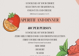 Aperitif proposal
