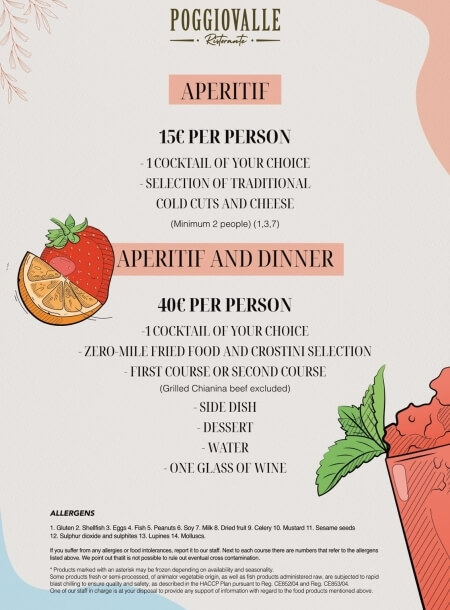 Aperitif proposal