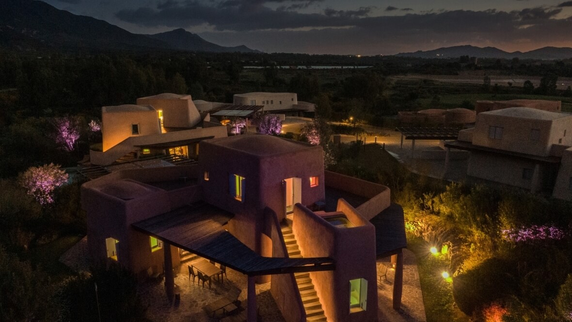 Villa Arenada - Vista panoramica notturna