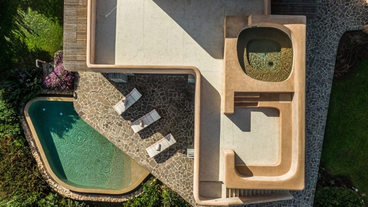 Villa Luxi - Vista dall'alto