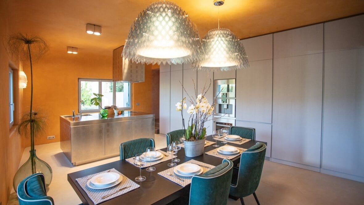 Villa Nea - Cucina e sala pranzo
