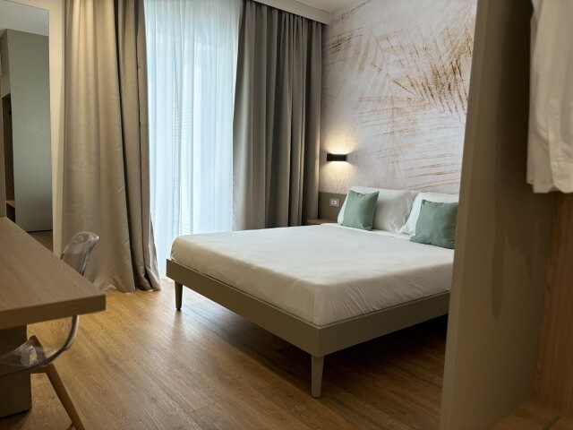 camera numero 3 vista dall'ingrresso