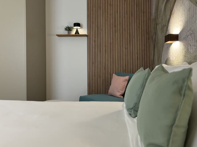 letto matrimoniale camera superior