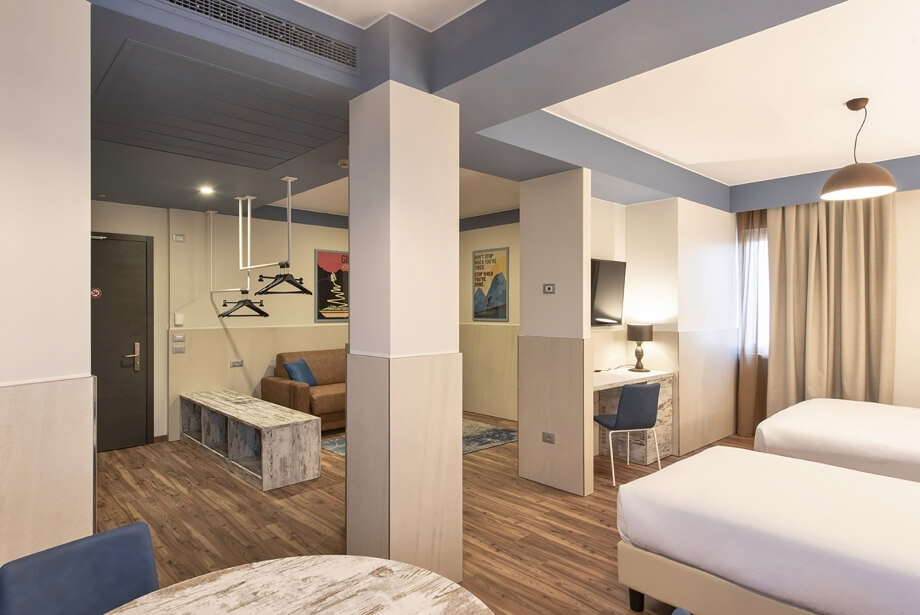 Soave Hotel propone camere comfort di design