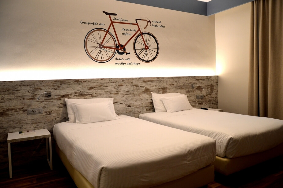 Dettagli e design nelle camere del nostro hotel vicino Verona