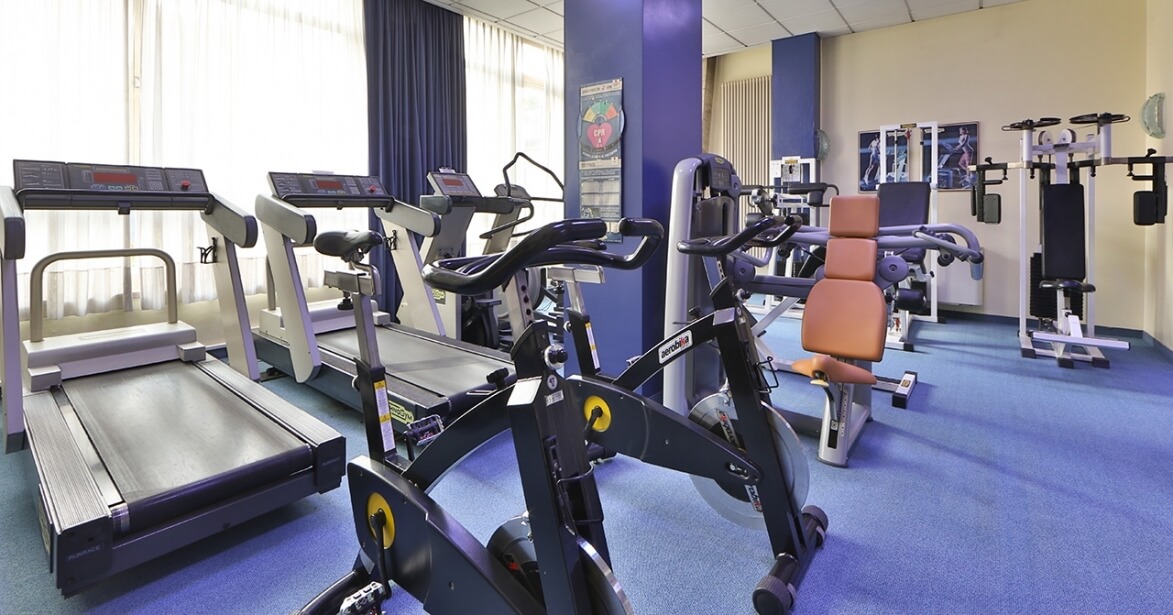 Stay fit with the fitness area of Soave Hotel