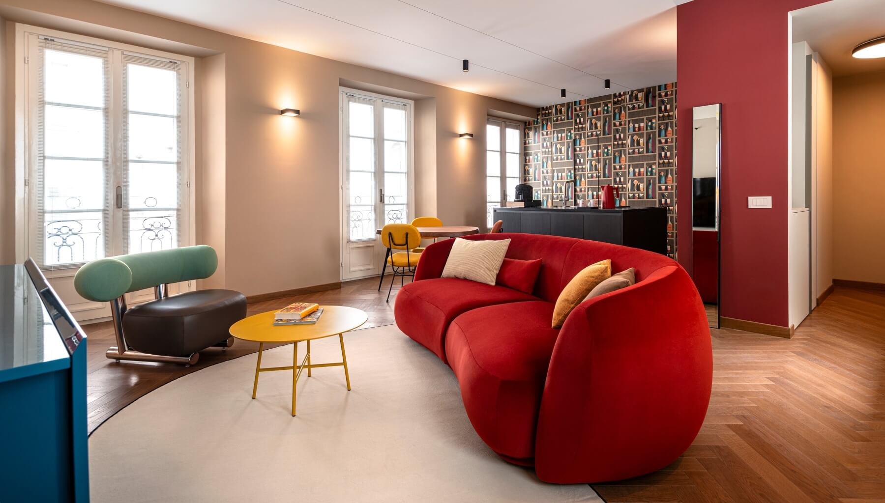 living room Appartamento 45 di domya