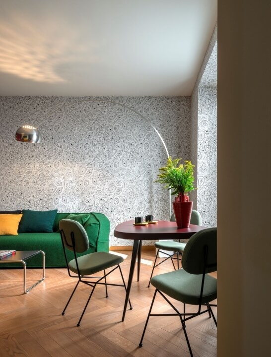 sala living Appartamento 44-4B