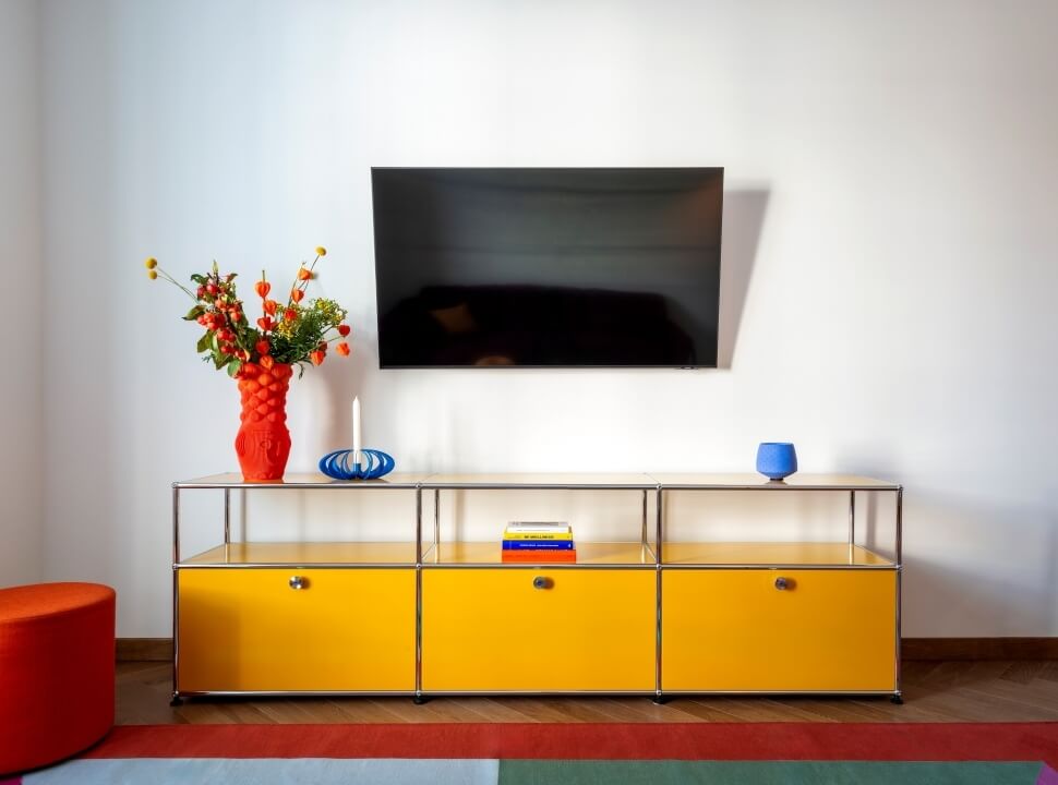 sala con tv Appartamento 41-4F