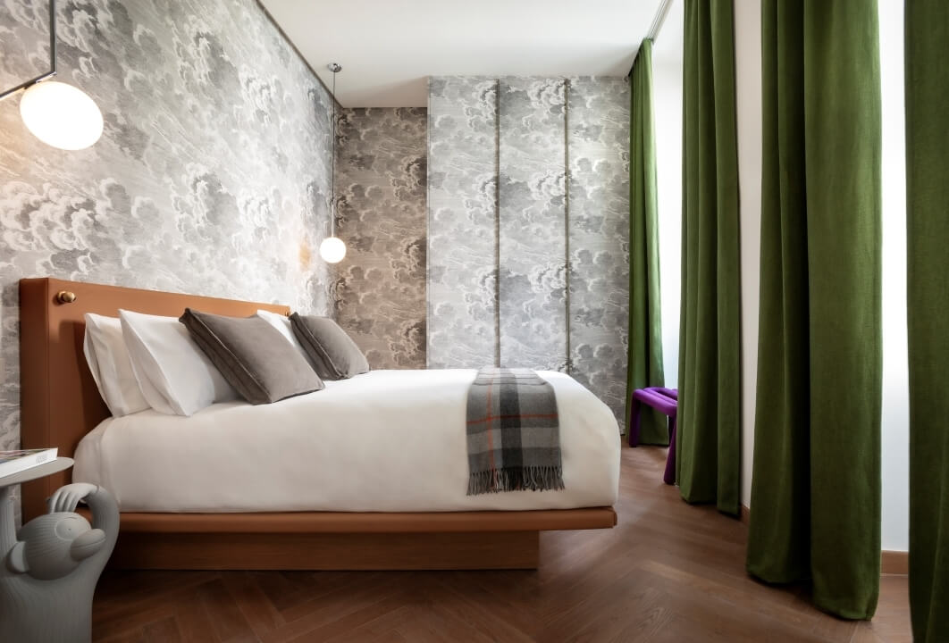 letto matrimoniale appartamento 33-3A