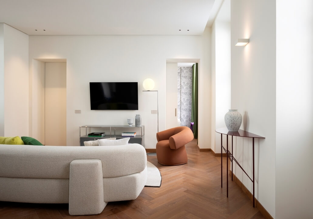 living room appartamento 33-3A