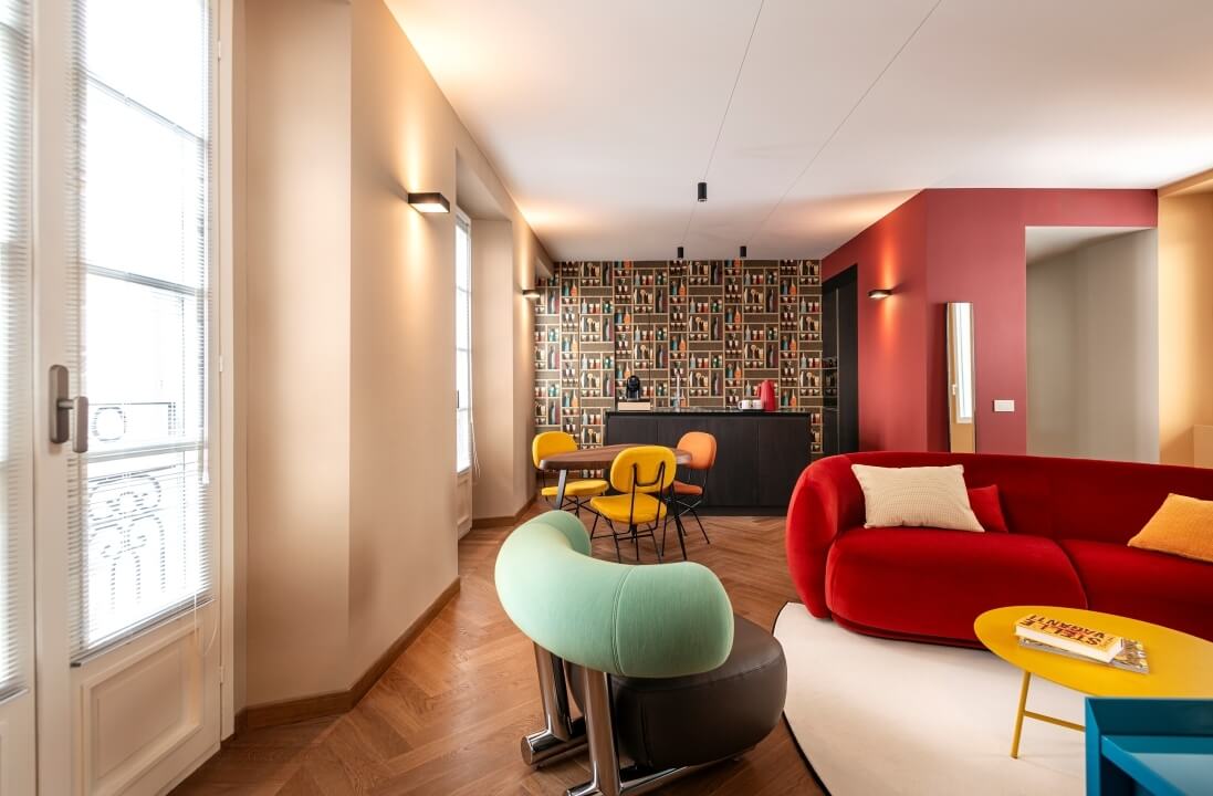 living room Appartamento 45 Domya