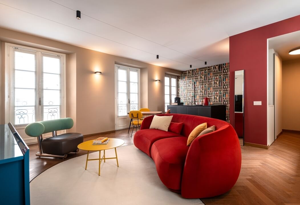 living room Appartamento 45 di domya