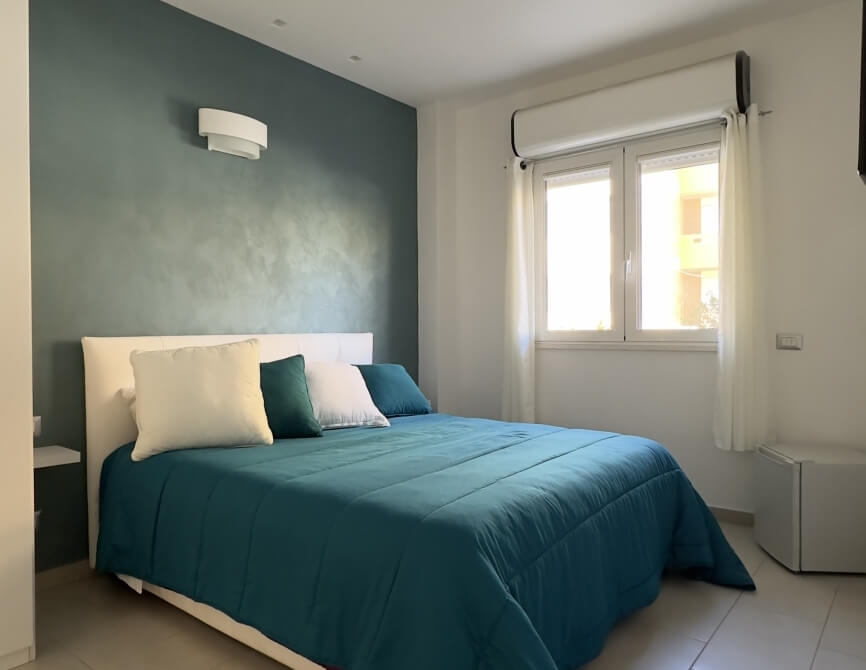 camera matrimoniale dello smerald 2.2 alghero