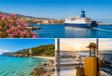 Flights and ships to Sardinia