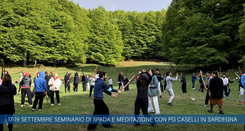 Corso spada Pier Giorgio Caselli