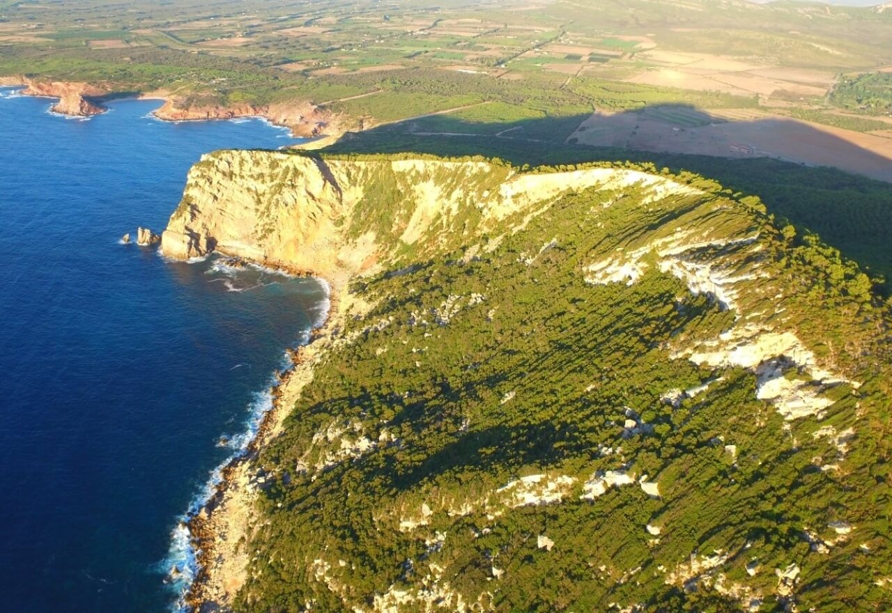 Cliff in Porto Conte Natural Park