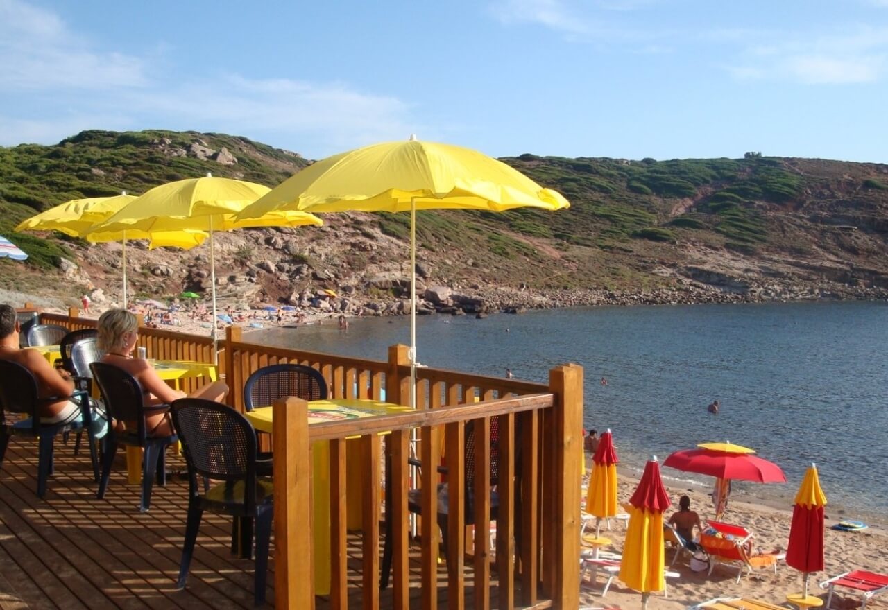 Seaside bar of Torre del Porticciolo