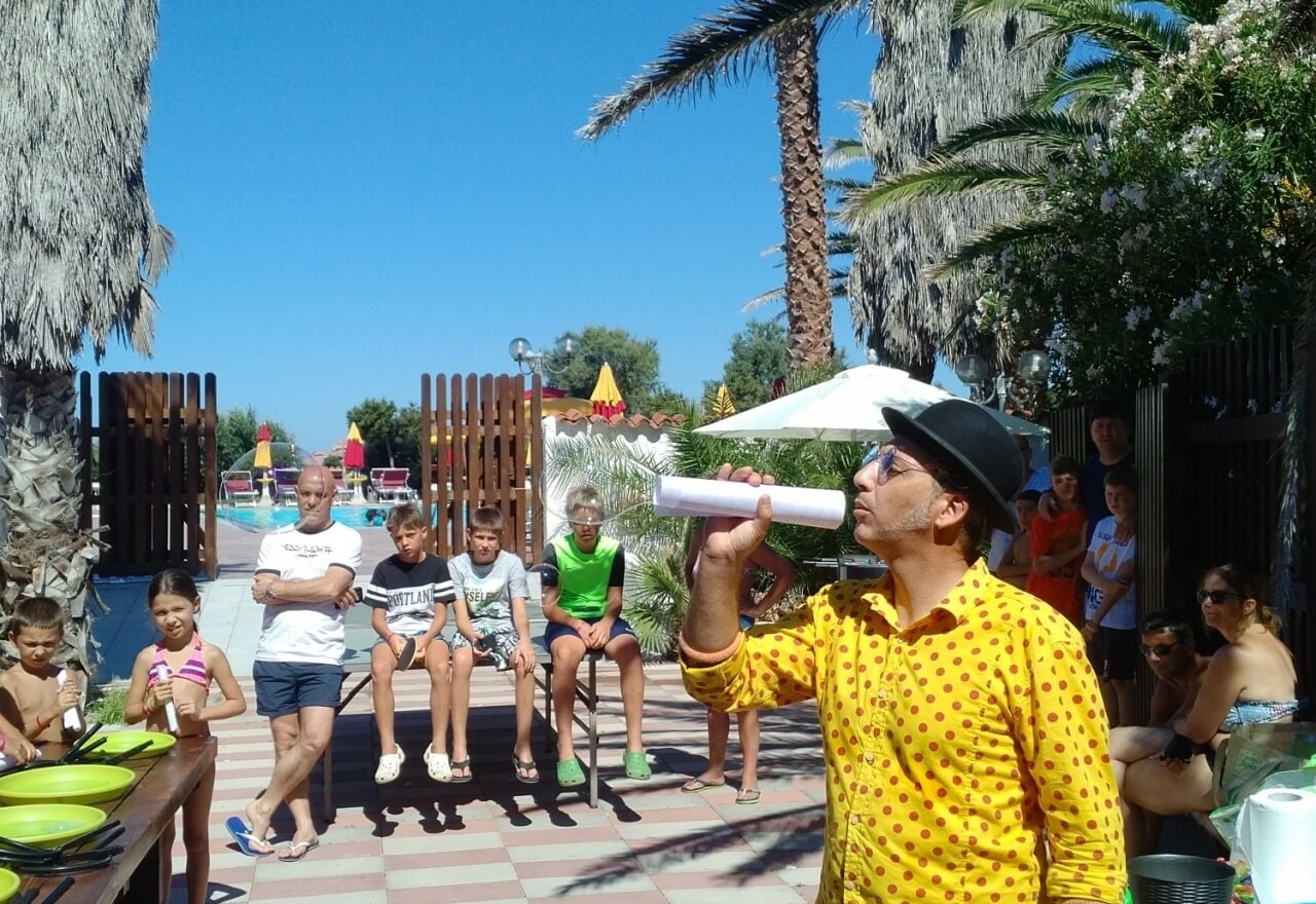 Animator of the Torre del Porticciolo Camping