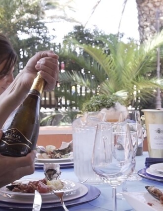 Pranzo al ristorante pizzeria i Velieri