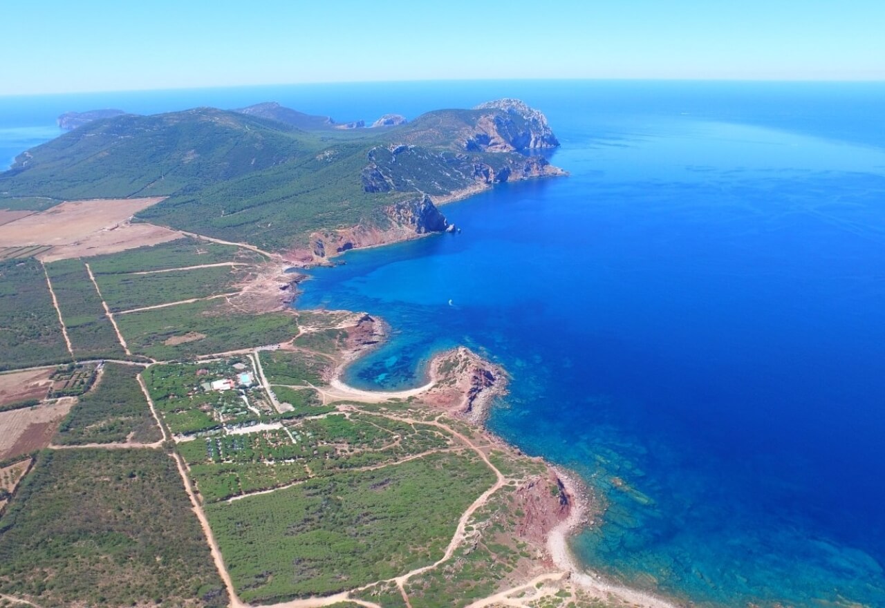 Vista di Capo Caccia dalla Torre del Porticciolo