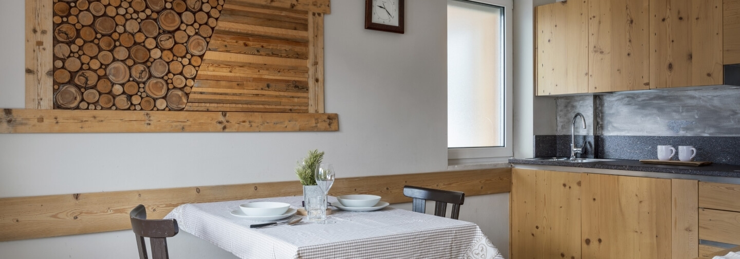 sala da pranzo appartamento san nicolo