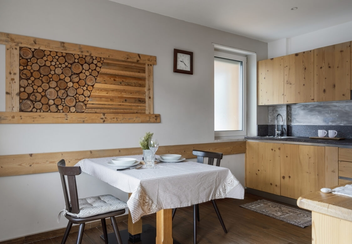 sala da pranzo appartamento san nicolo