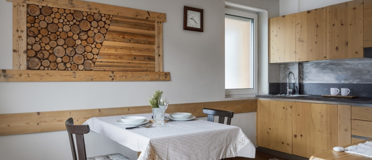 sala da pranzo appartamento san nicolo