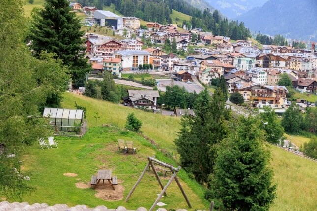 vasta paesaggio da appartamento marmolada 