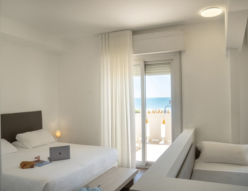 camera Belvedere foto panoramica