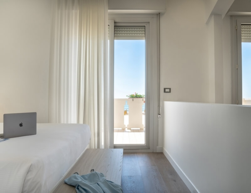 vista della camera belvedere