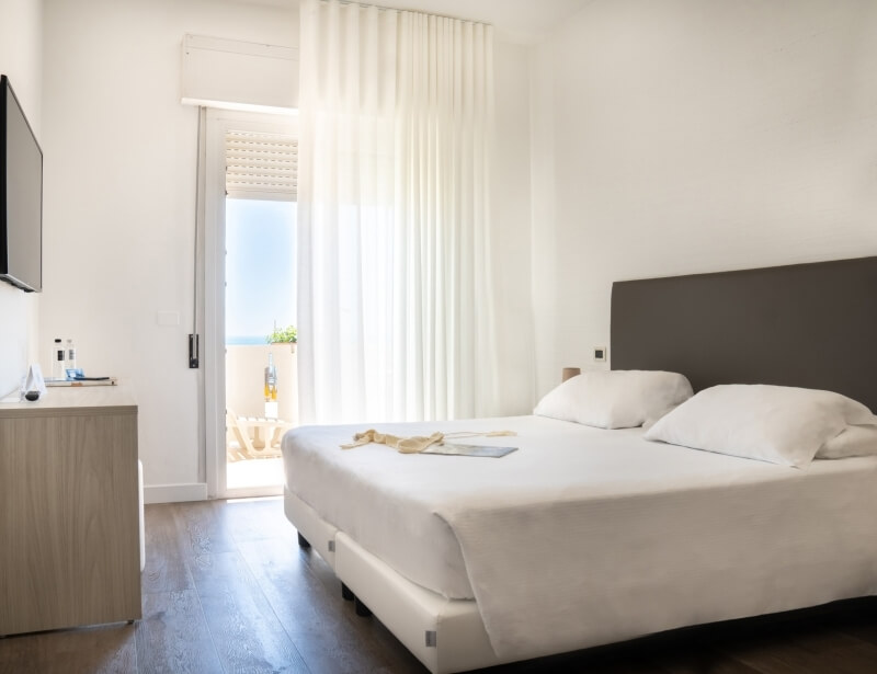 camera da letto granbalcone frontemare