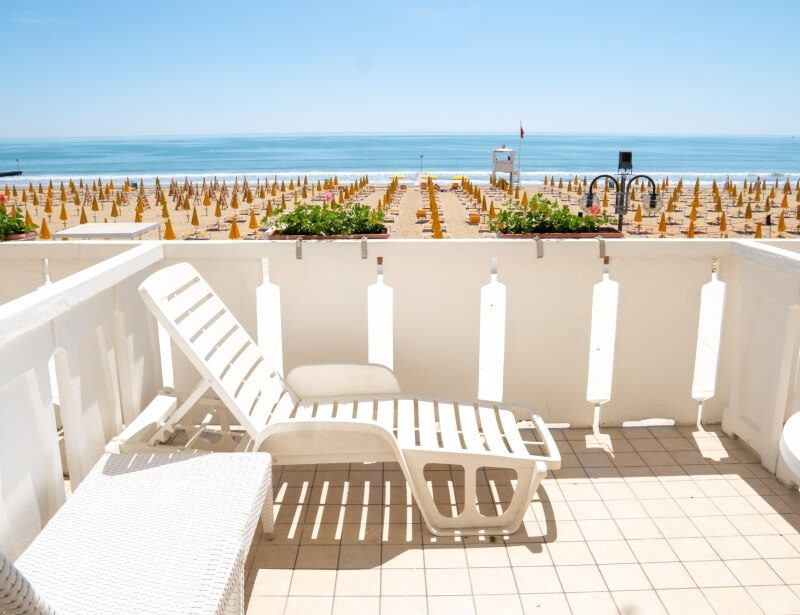 terrazza camera frontemare granbalcone