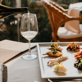 restaurant terrazza sorriso roher fisch