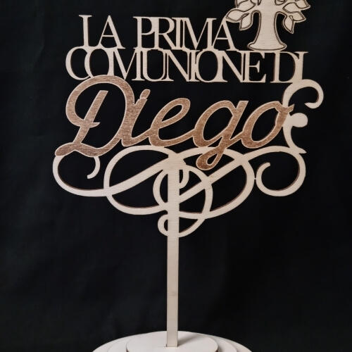 decorazione Prima Comunione Diego